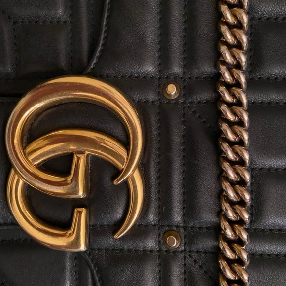 Gucci marmont studded flap bag - Picture 3 of 16